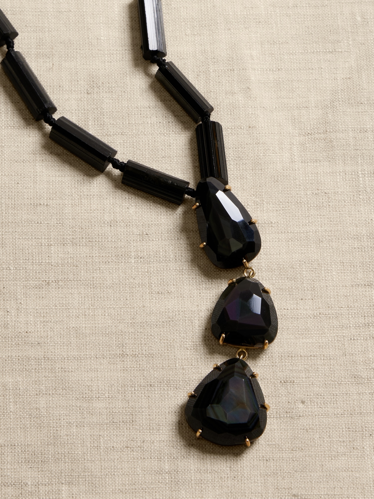 Rainbow Obsidian Necklace &#124 Aureus + Argent