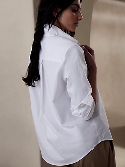banana republic womens white t shirt