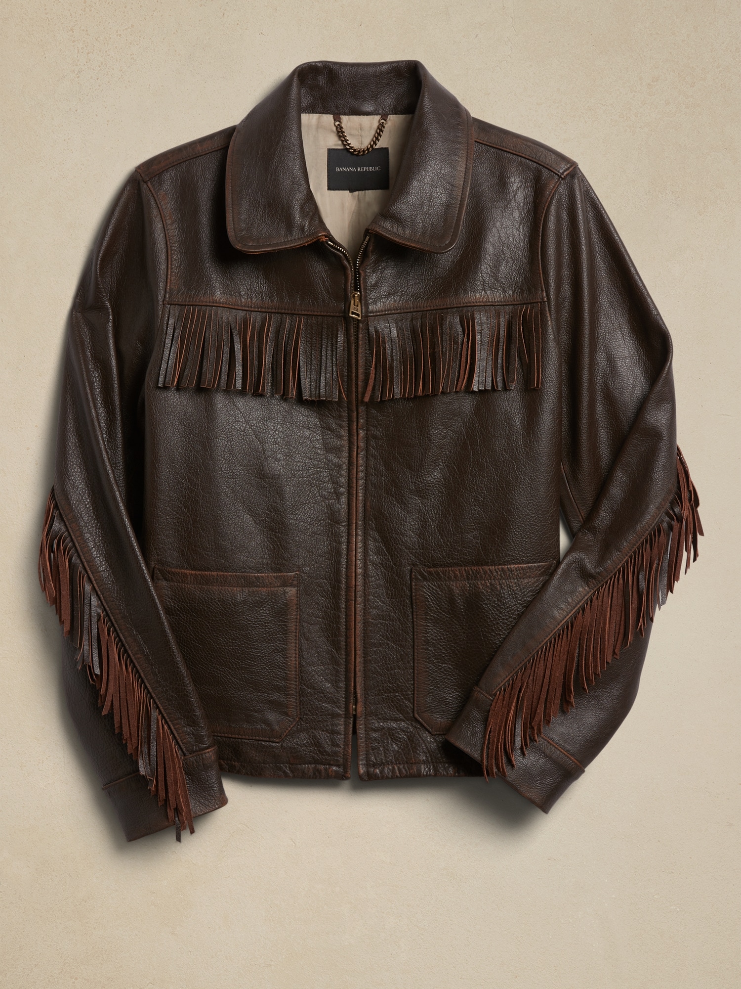 Saguaro Fringe Leather Jacket