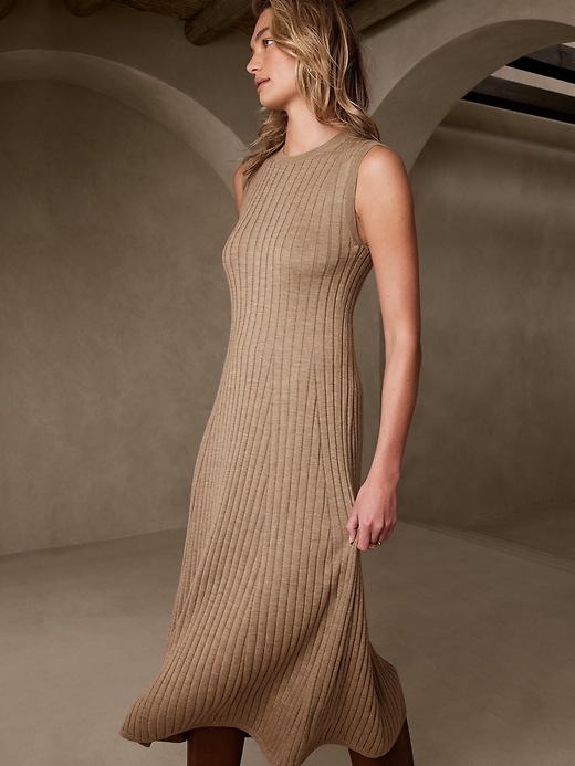 Andiamo Merino Sweater Dress | Banana Republic