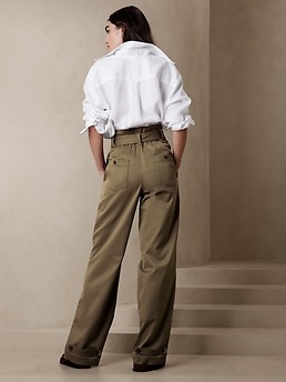 パンツ ripvanwinkle Banana Curve Cargo Pants BC234708-KHAKI-27176_1200x1200