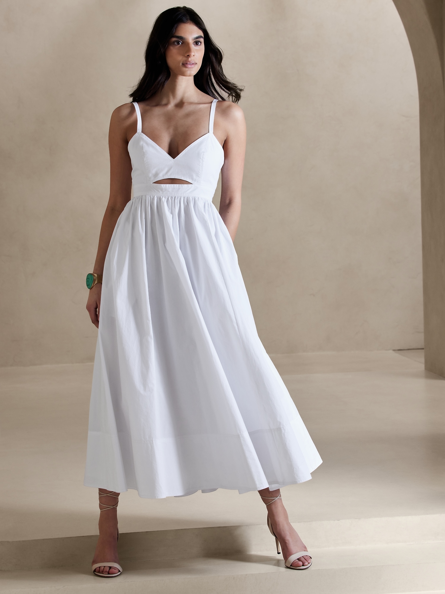 Buy STOP White Schiffli Cotton Round Neck Girls Casual Dress | Shoppers Stop