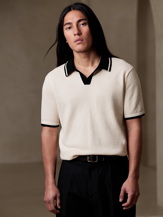 Johnny Collar Polo Banana Republic