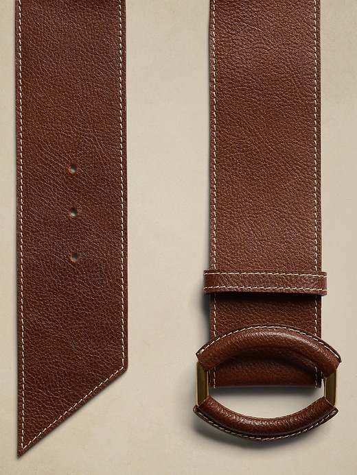 ISO Banana Republic Ravello belt size L or XL Ravello Leather Waist Belt | Banana Republic main image 2