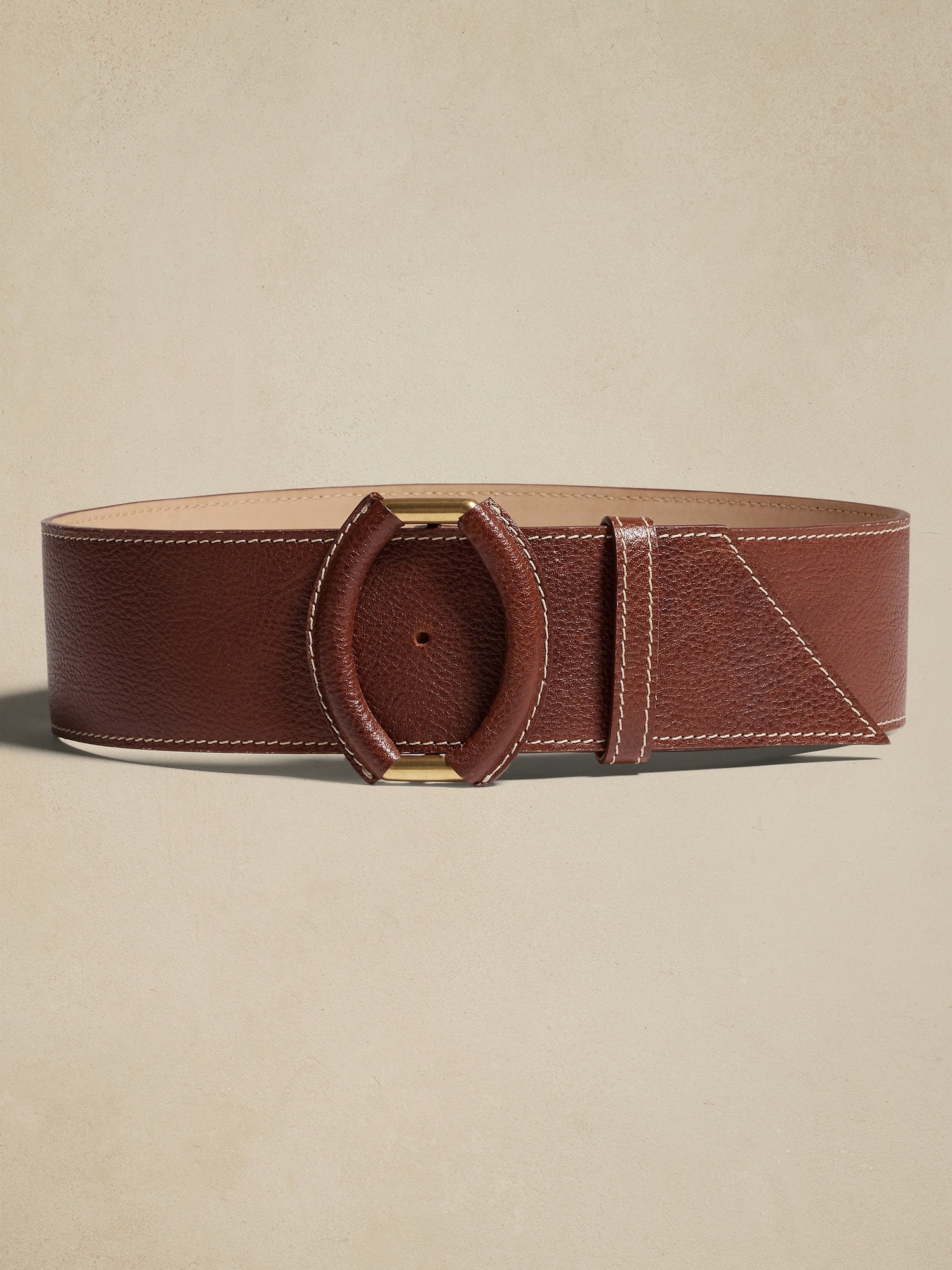 Banana Republic Ravello Leather Belt brown - 526532002