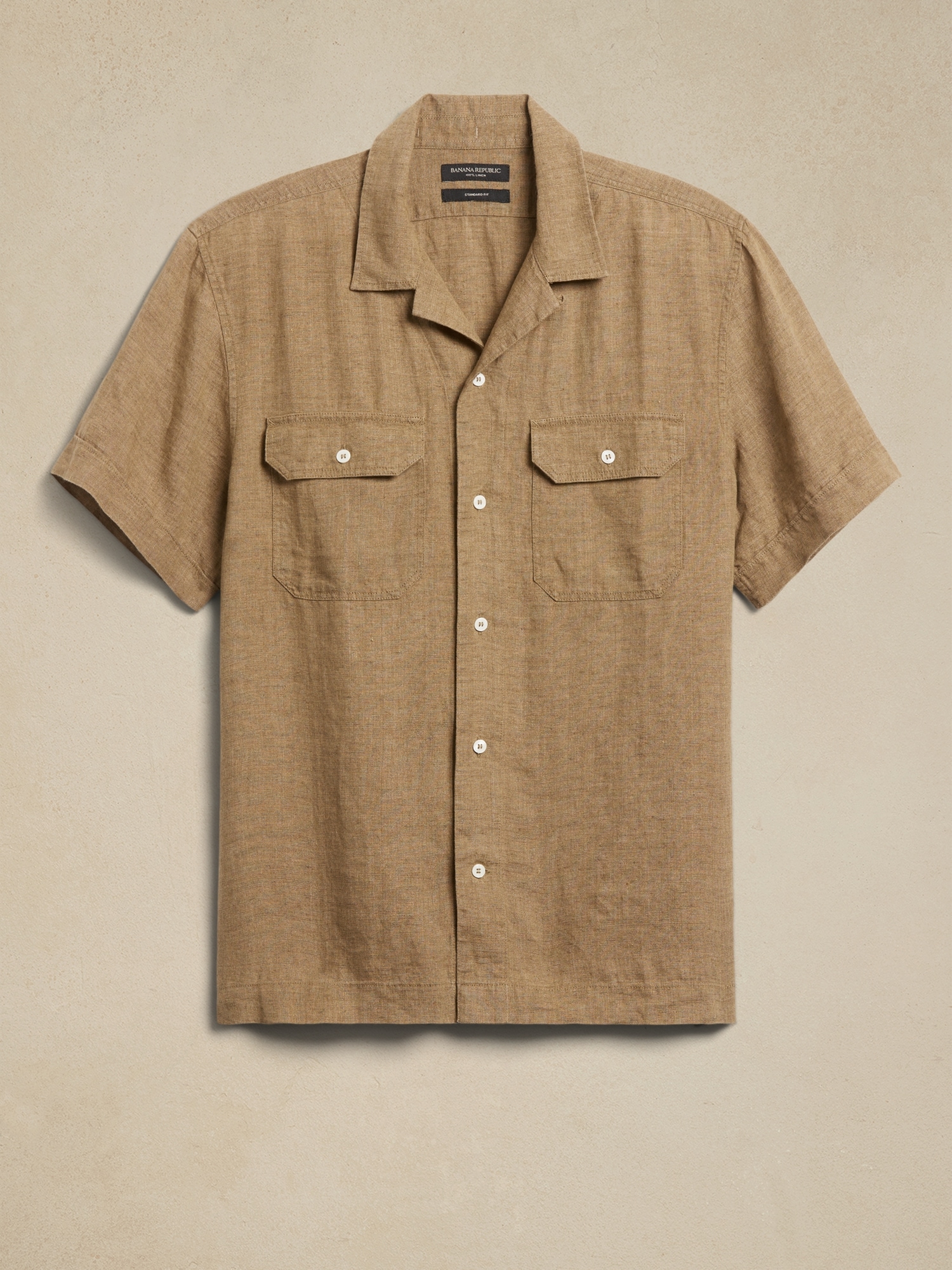 Expedition Untucked Linen Shirt | Banana Republic