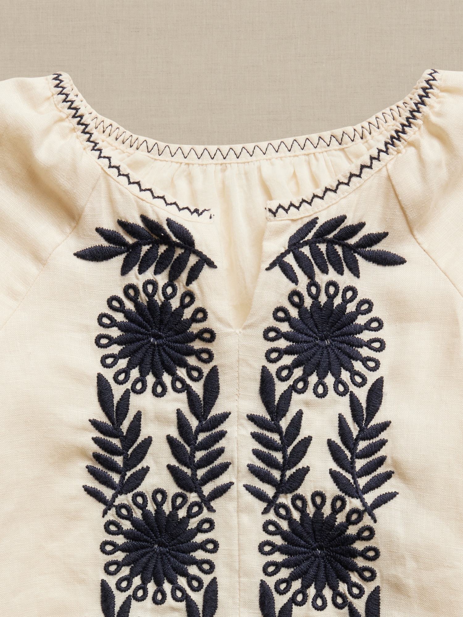 Embroidered Linen Top for Baby + Toddler | Banana Republic