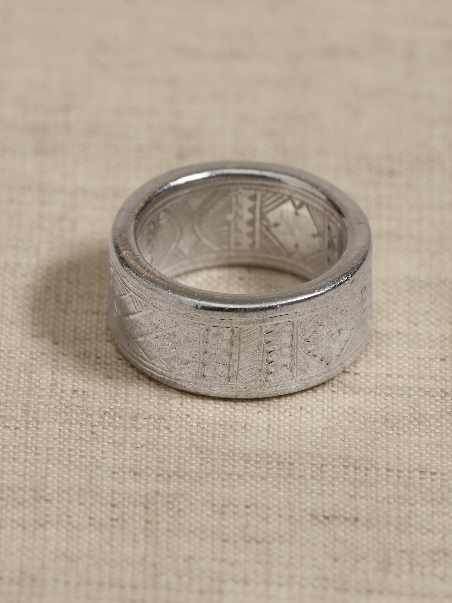Azawagh Silver Ring 9Mm &#124 ethnopur