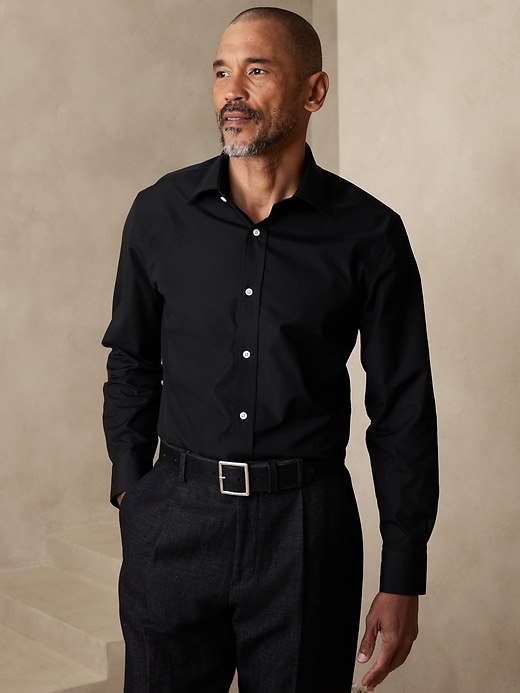 True Slim Premium Poplin Dress Shirt