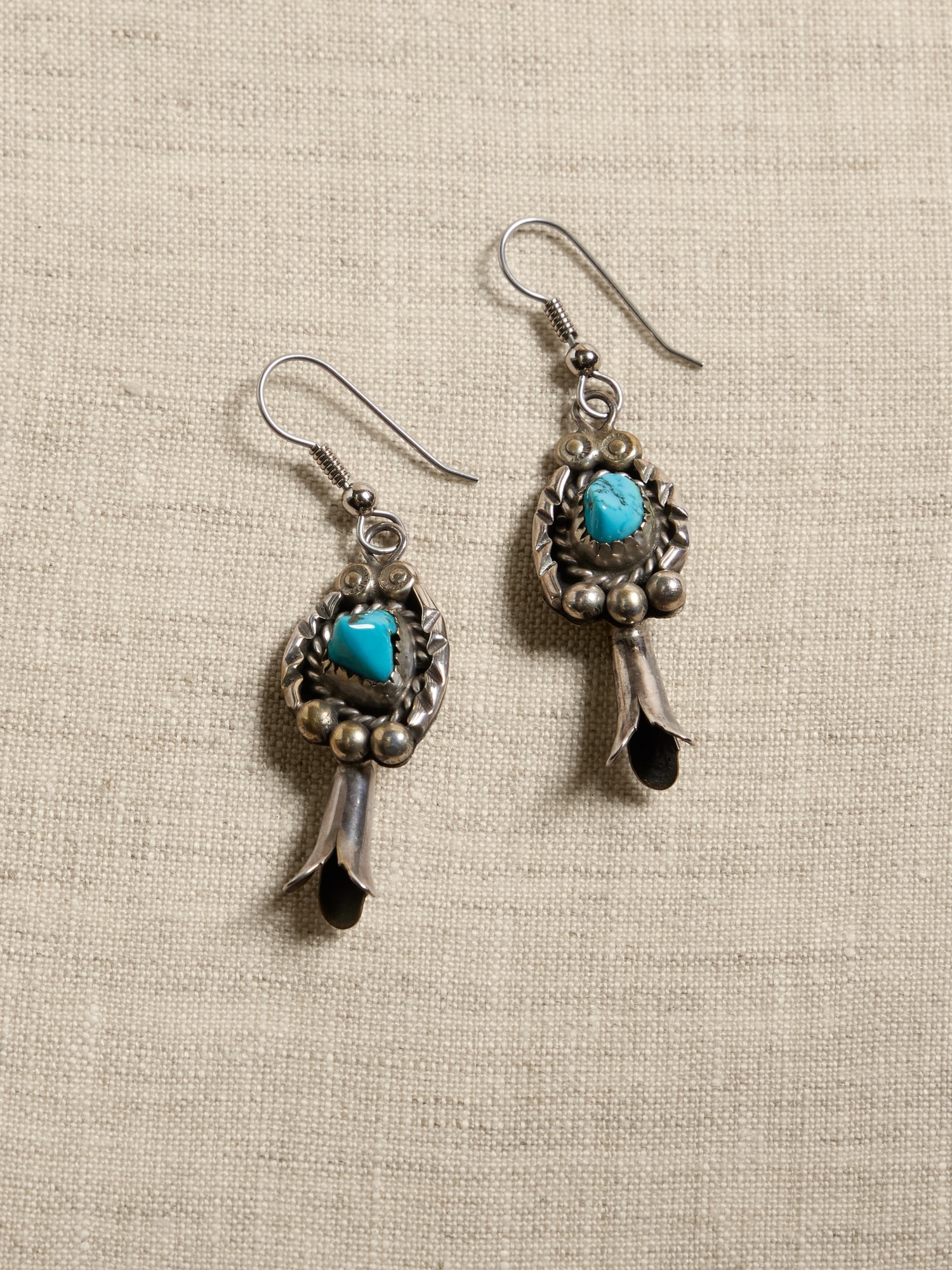 Squash Blossom Earrings Iv Turquoise Collection Banana Republic