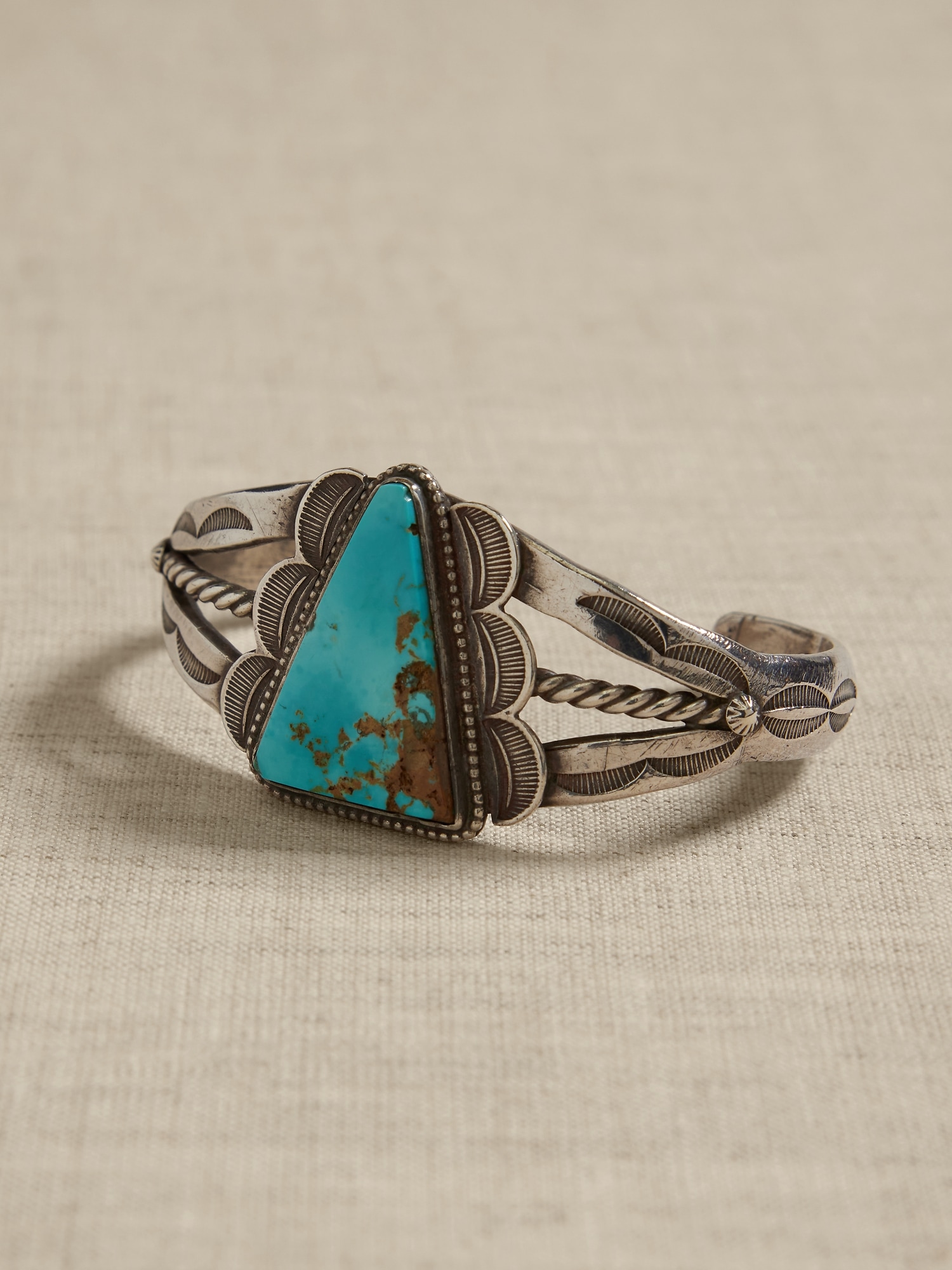 Small Triangle Turquoise Cuff &#124 Turquoise Collection