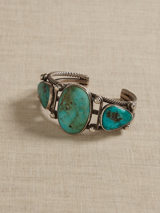 Huge Big Wide Vintage Native American Navajo Turquoise Collection Sterling Silver Bracelet