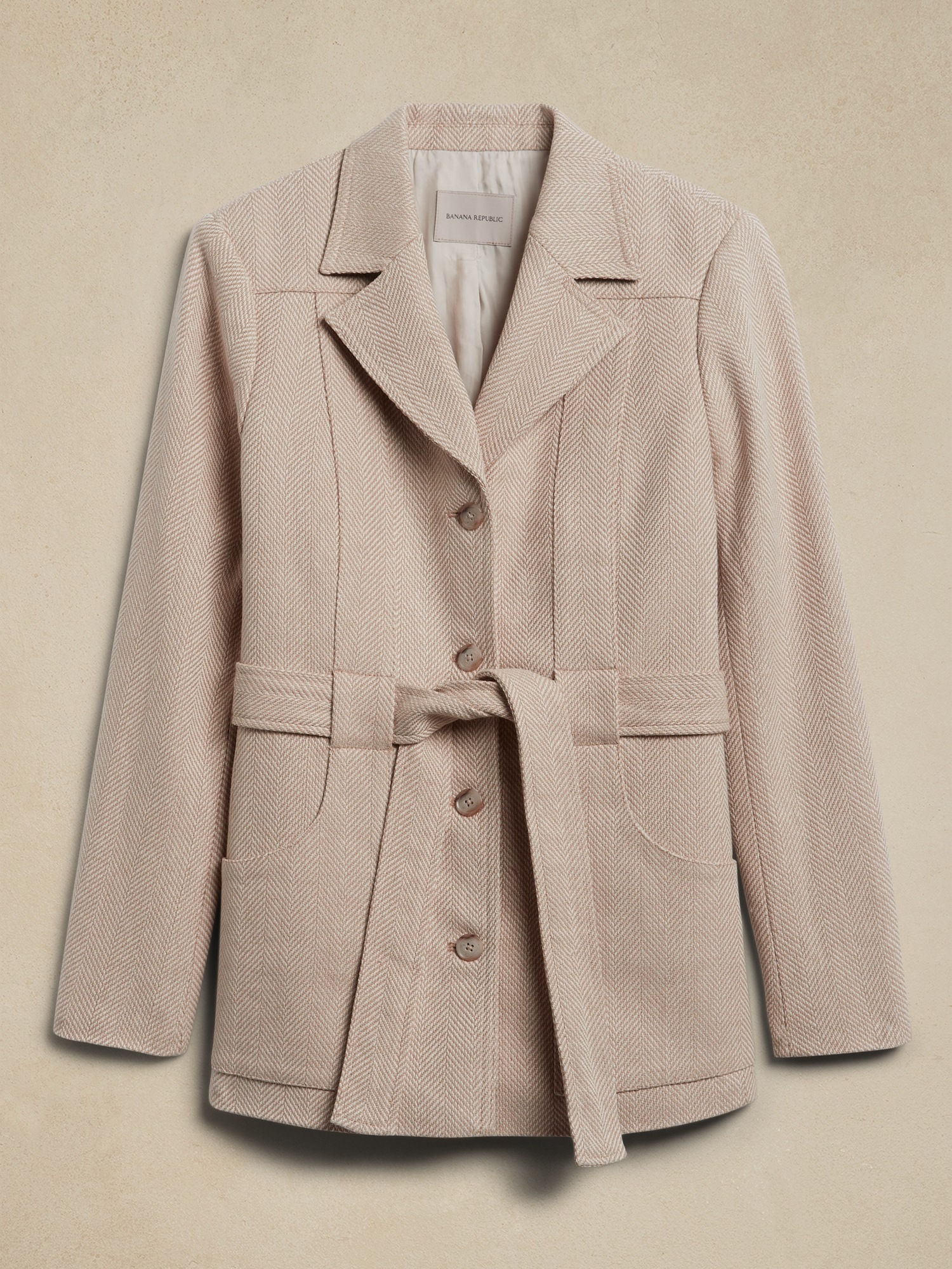 LANGPORT JKT-UNLINED-COAT LINEN/COTTON 限定でセール価格とします