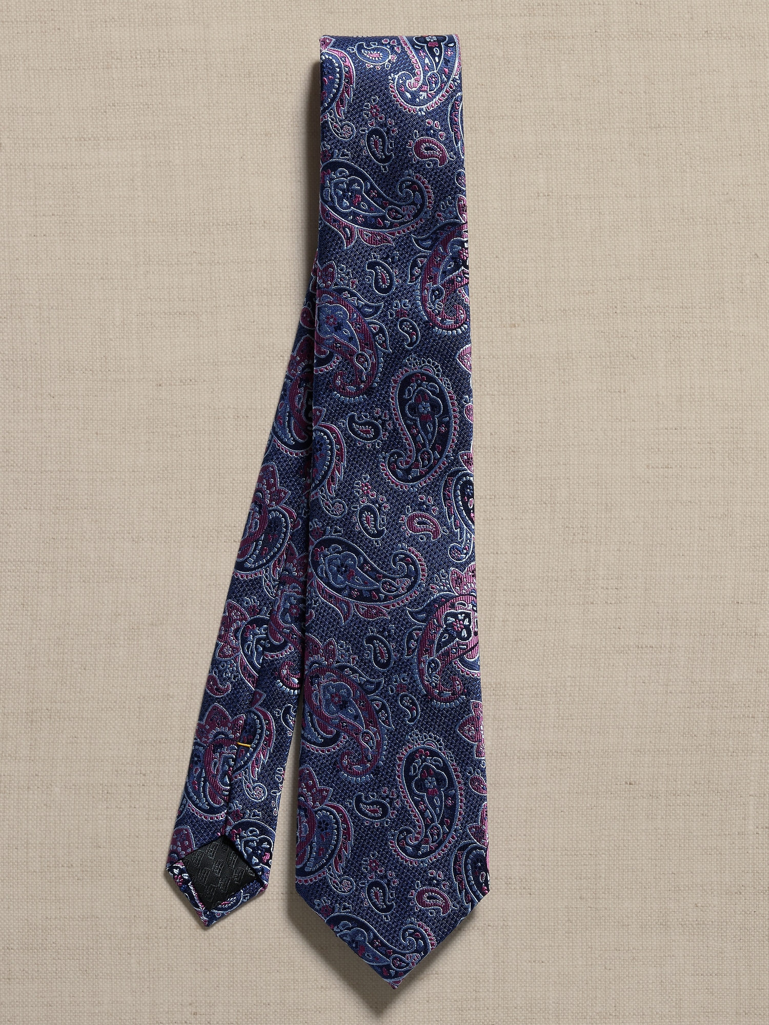 Louis Vuitton Plum Stripe Silk Tie - Vintage Lux