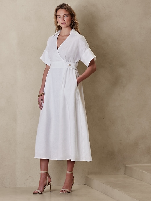 Sedona Linen Dress | Banana Republic