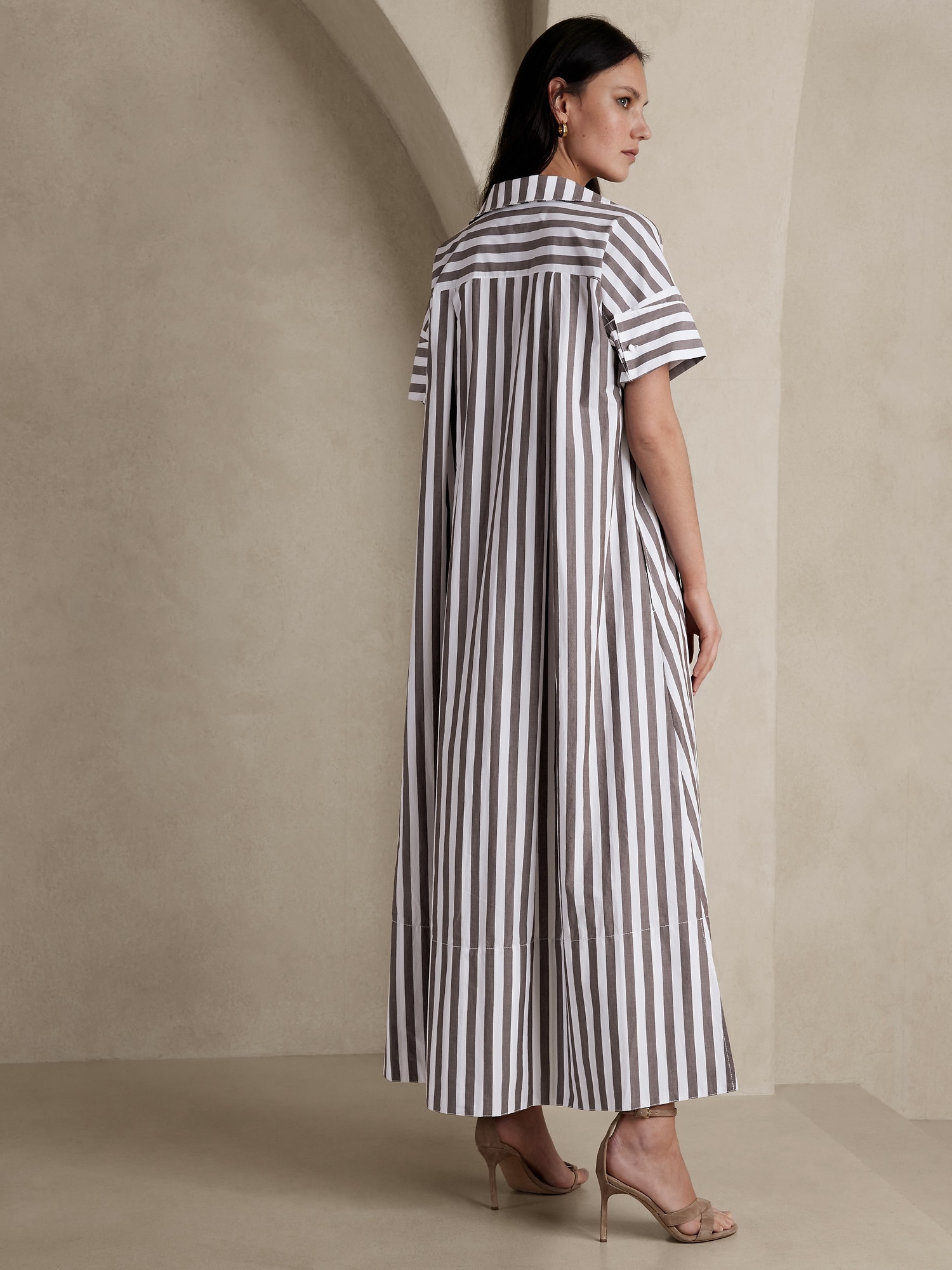 Rhyah Poplin Maxi Dress