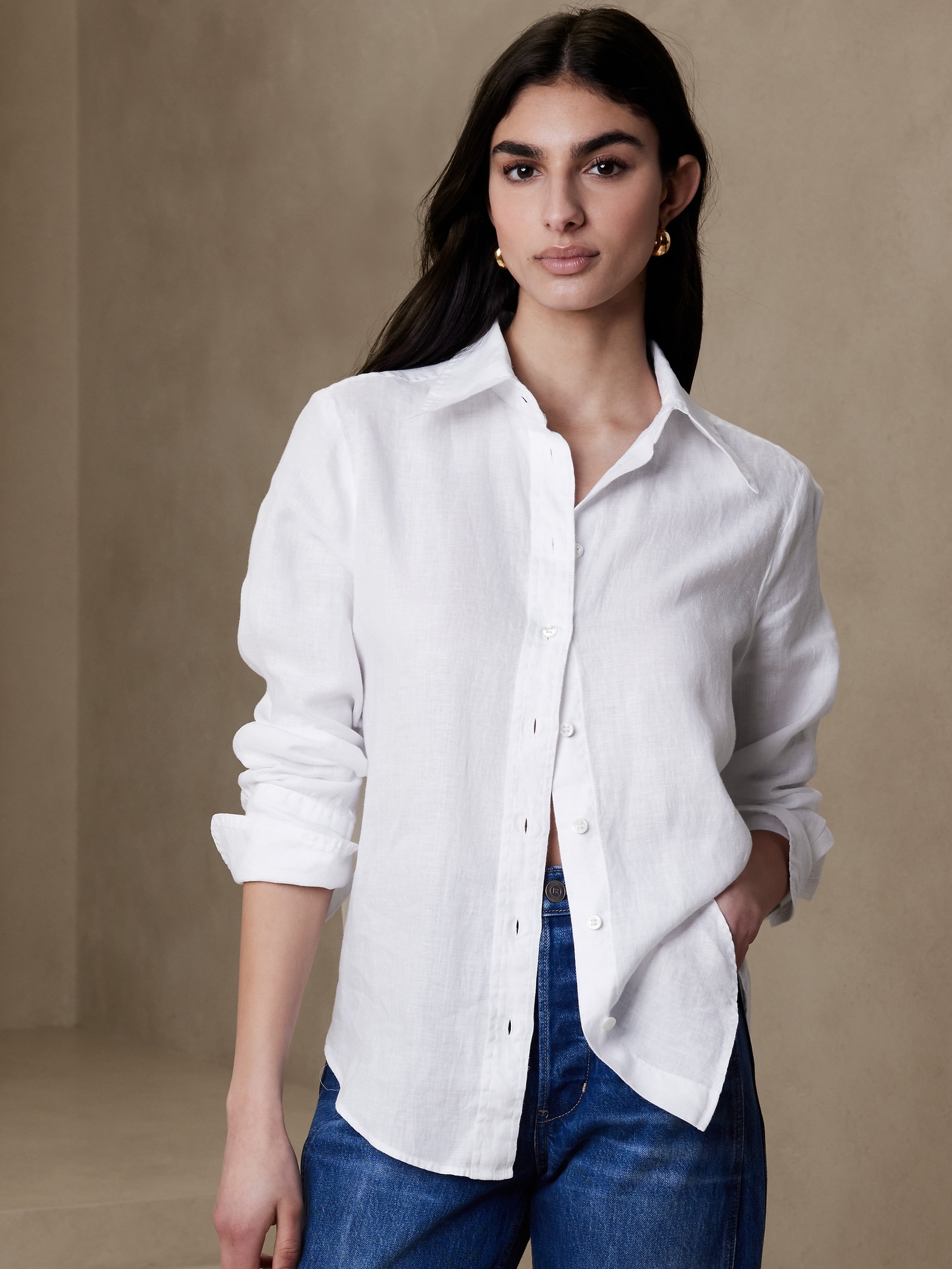 The Classic Linen Shirt Banana Republic The Classic Linen Shirt Banana Republic