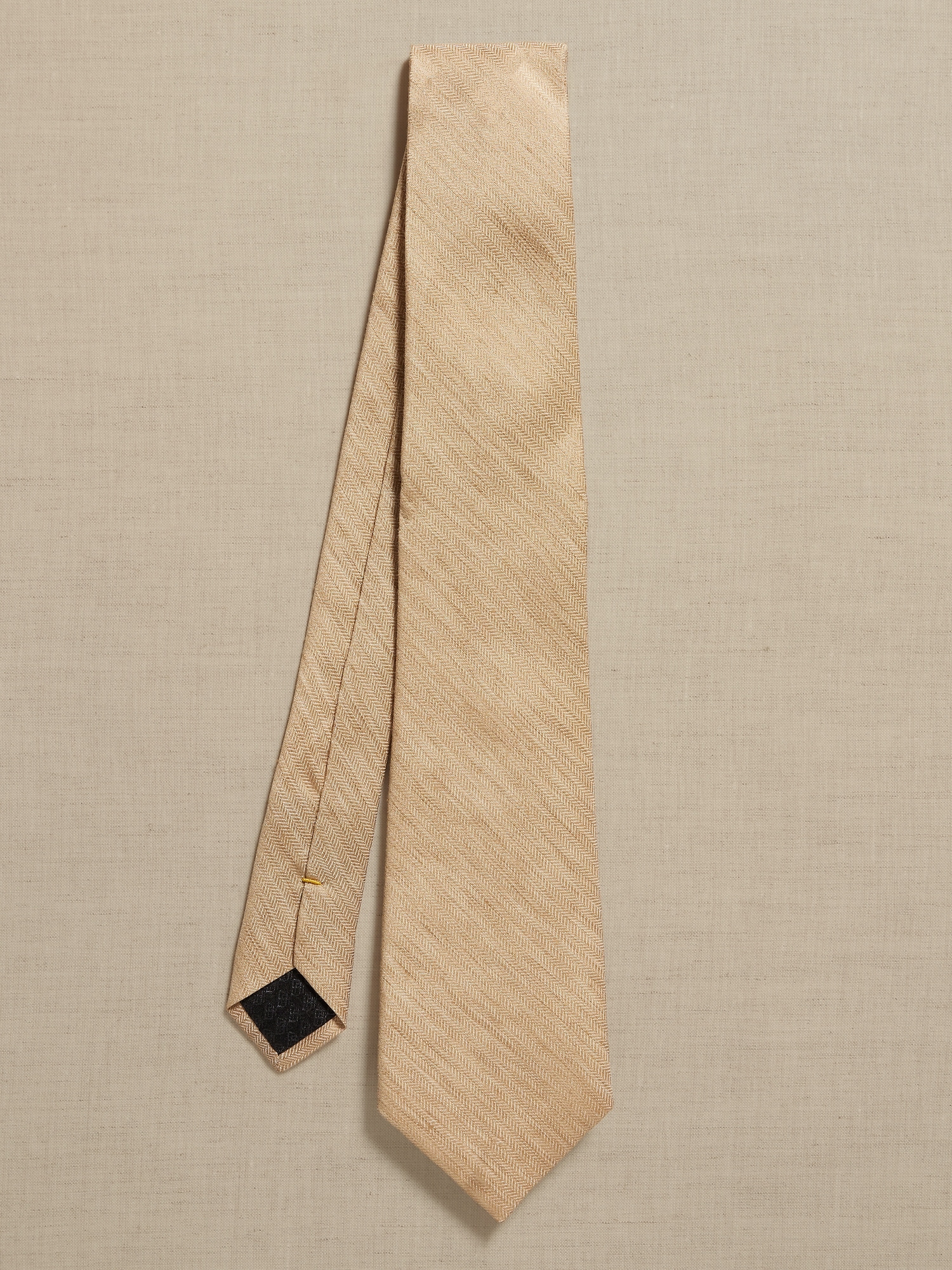 Bananarepublic Spina Italian Linen-Silk Tie