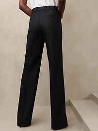 Lido Straight Italian Wool Pant