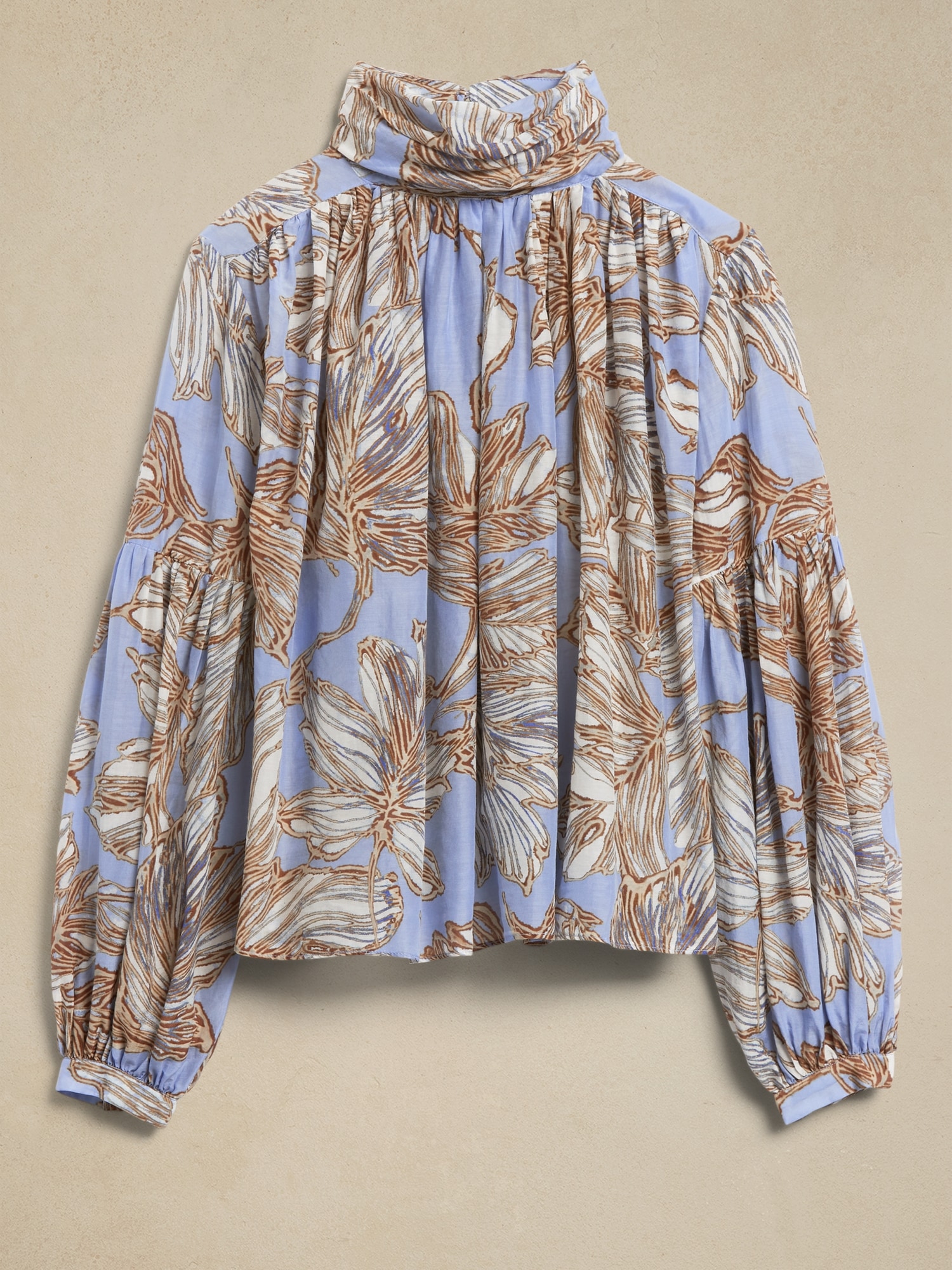 Natali Cotton-Silk Blouse