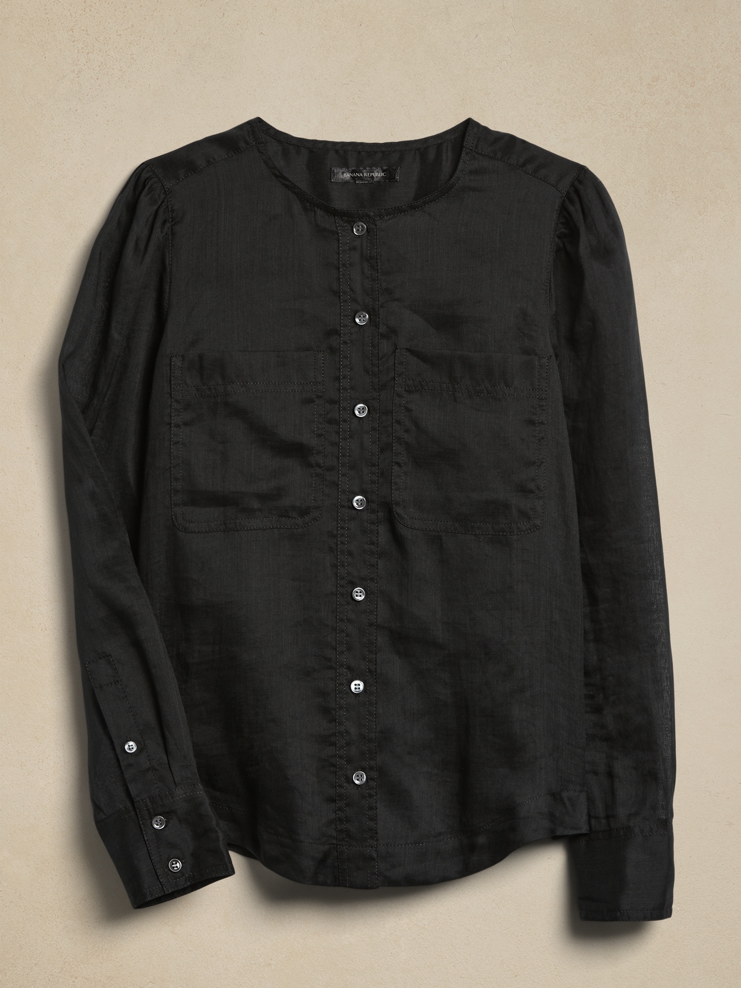 Ramie Utility Shirt