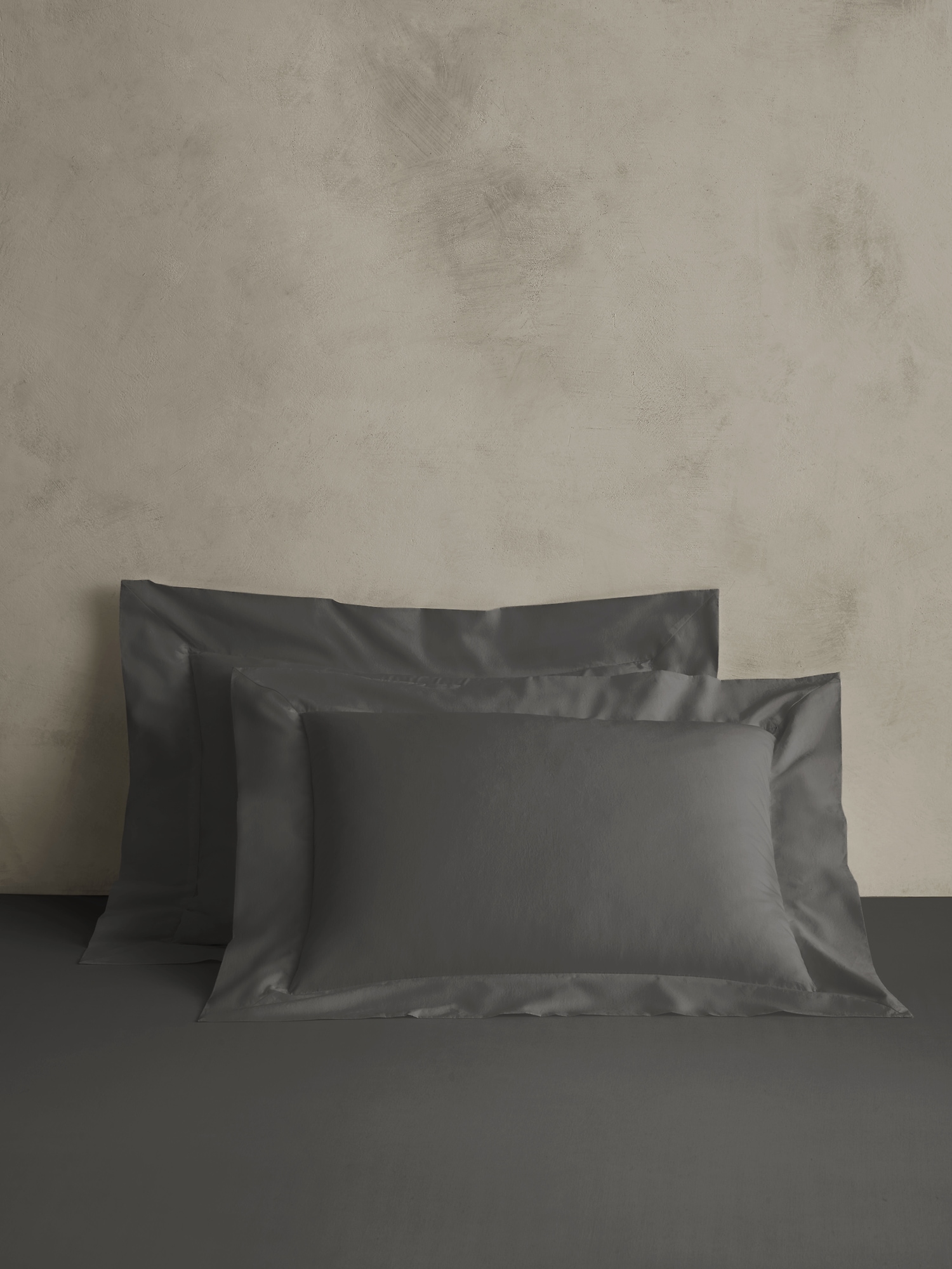 Washed Cotton Percale Shams