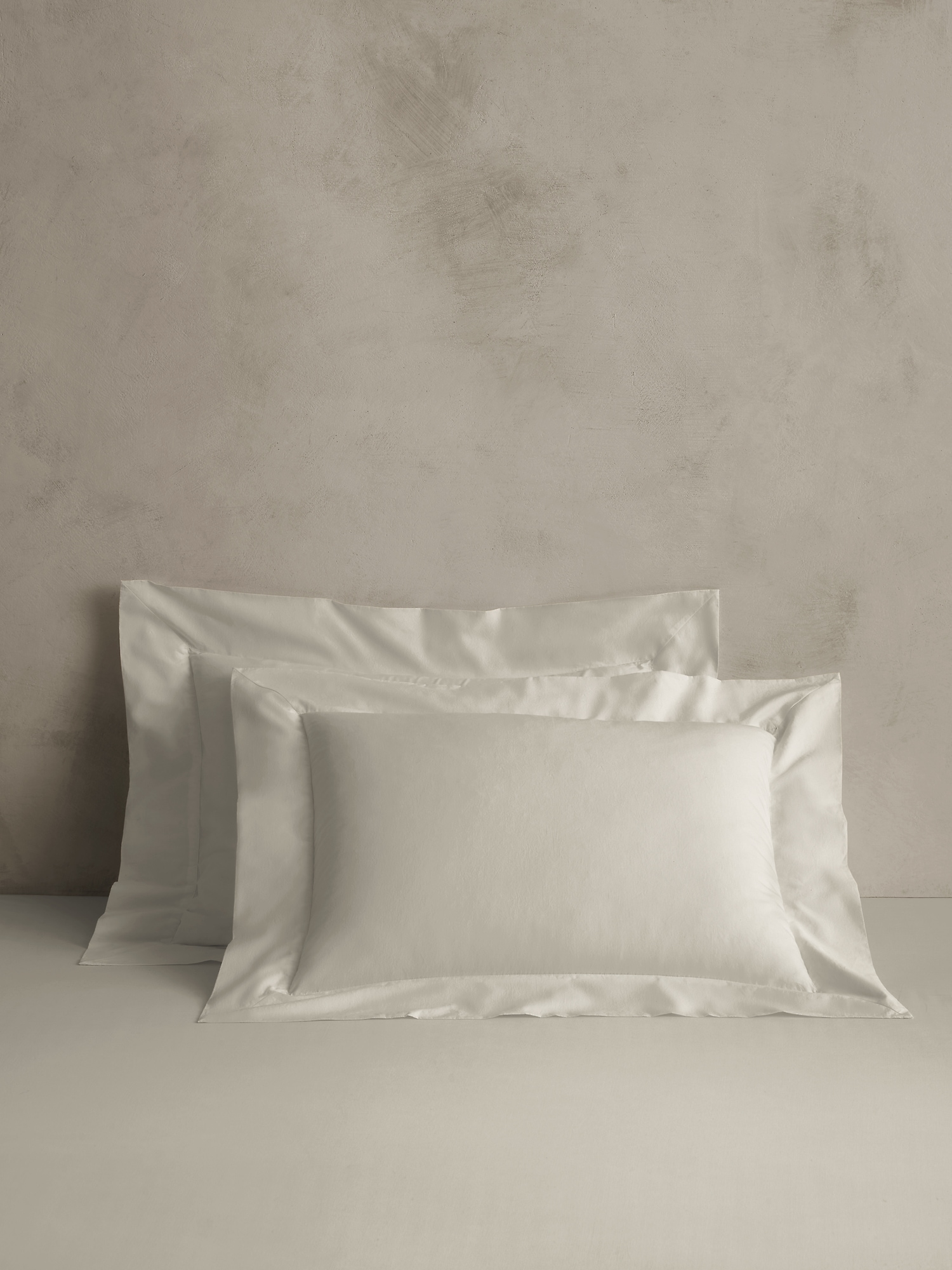Washed Cotton Percale Shams