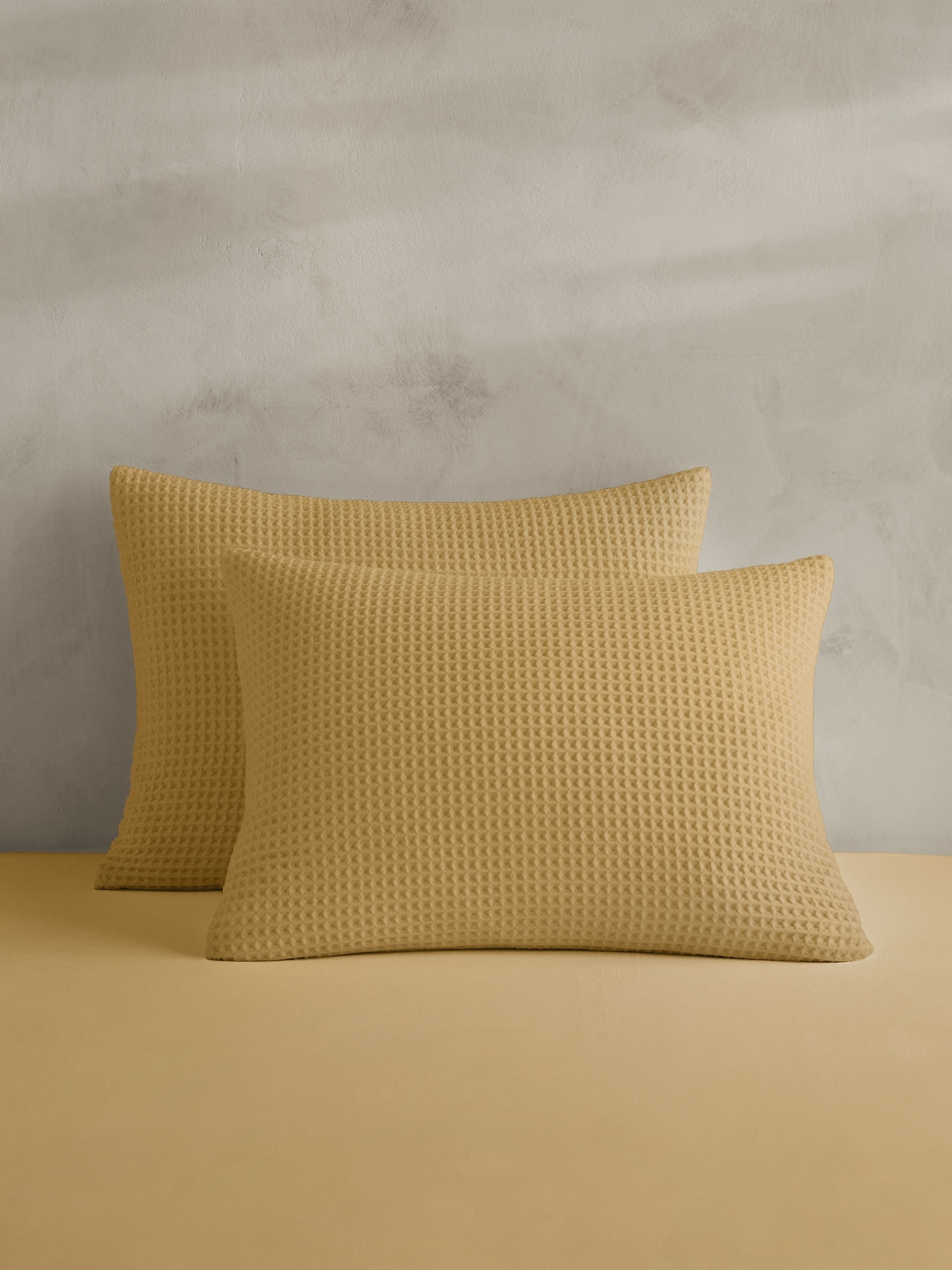Cotton Waffle-Weave Shams