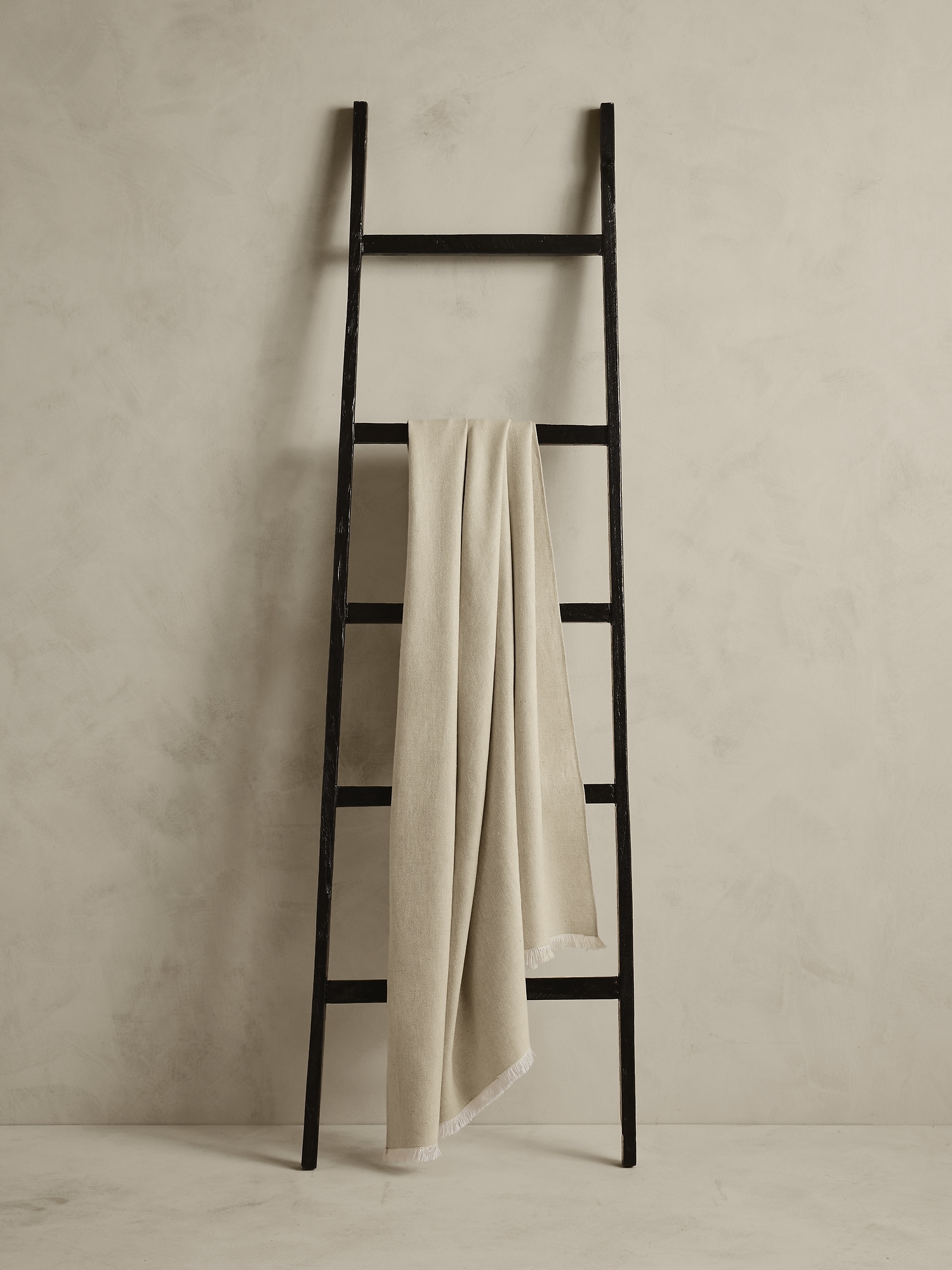European Linen Throw