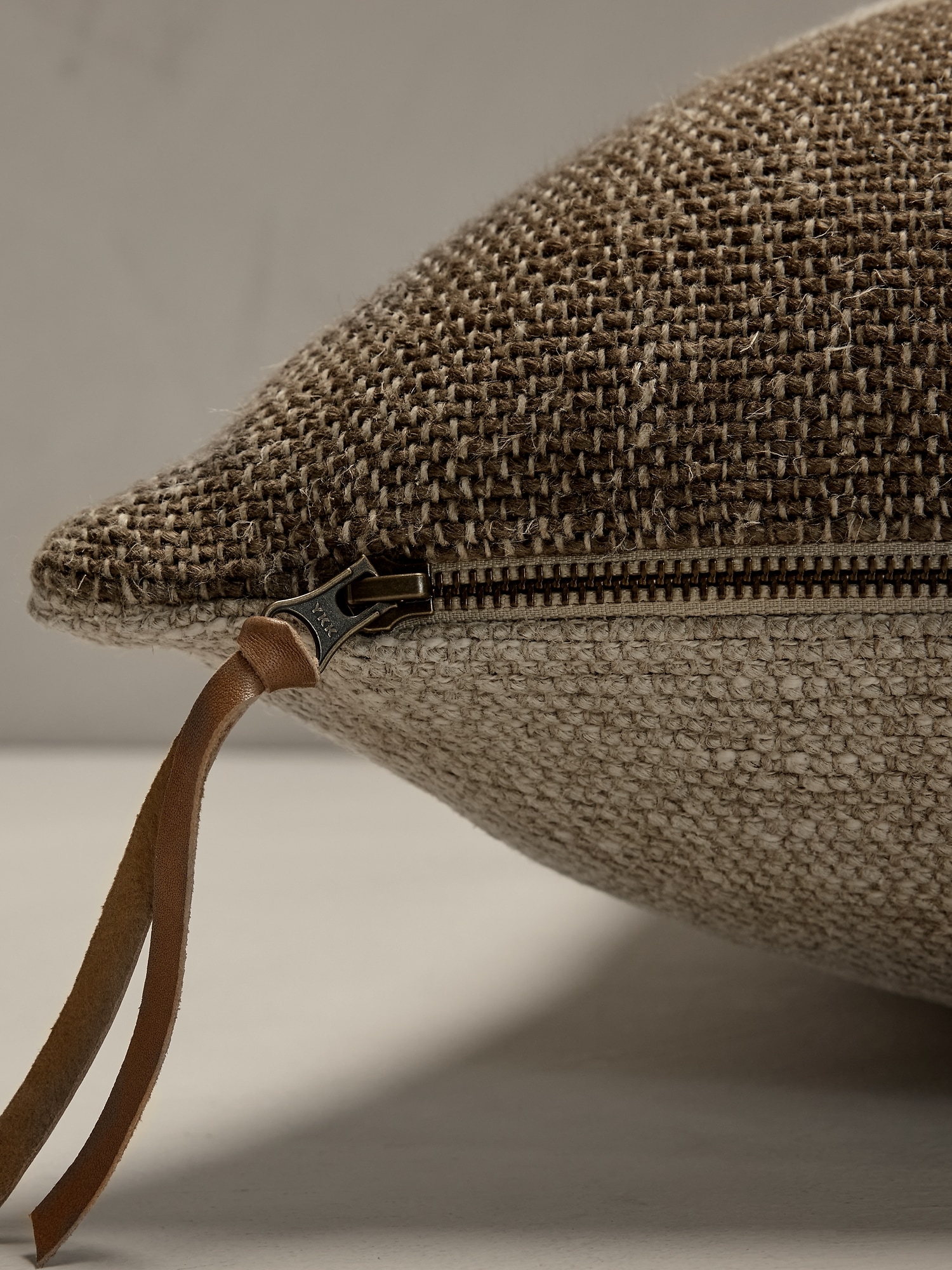 Hand-Woven Linen Stripe Pillow