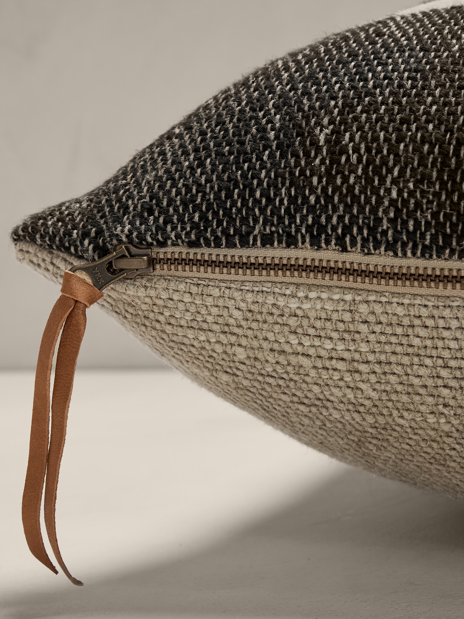 Hand-Woven Linen Stripe Pillow