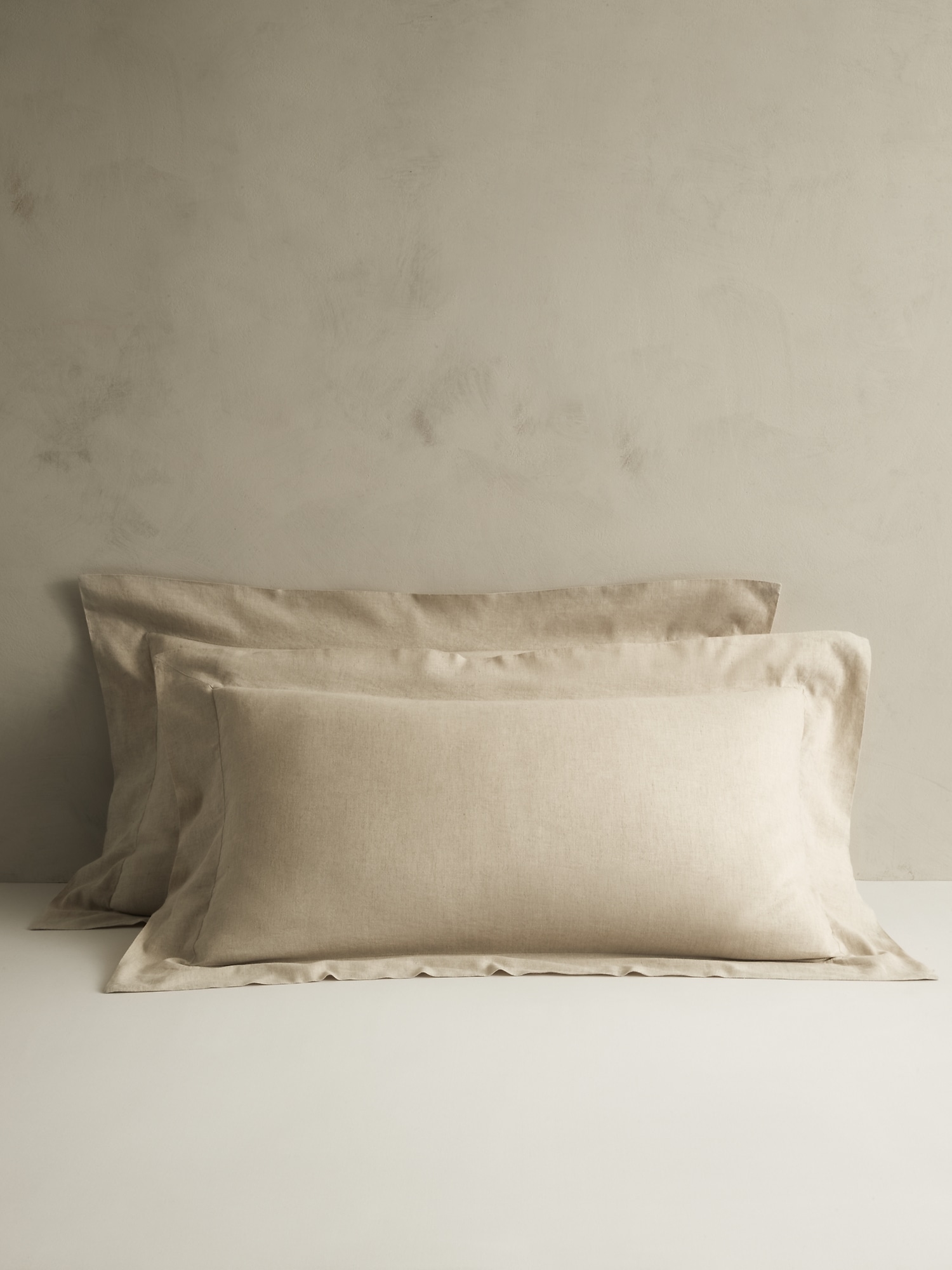 Image number 8 showing, Washed Linen-Cotton Shams