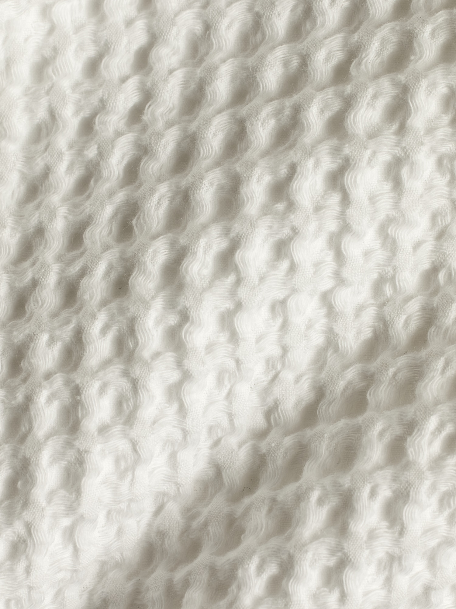 Cotton Waffle-Weave Duvet Cover
