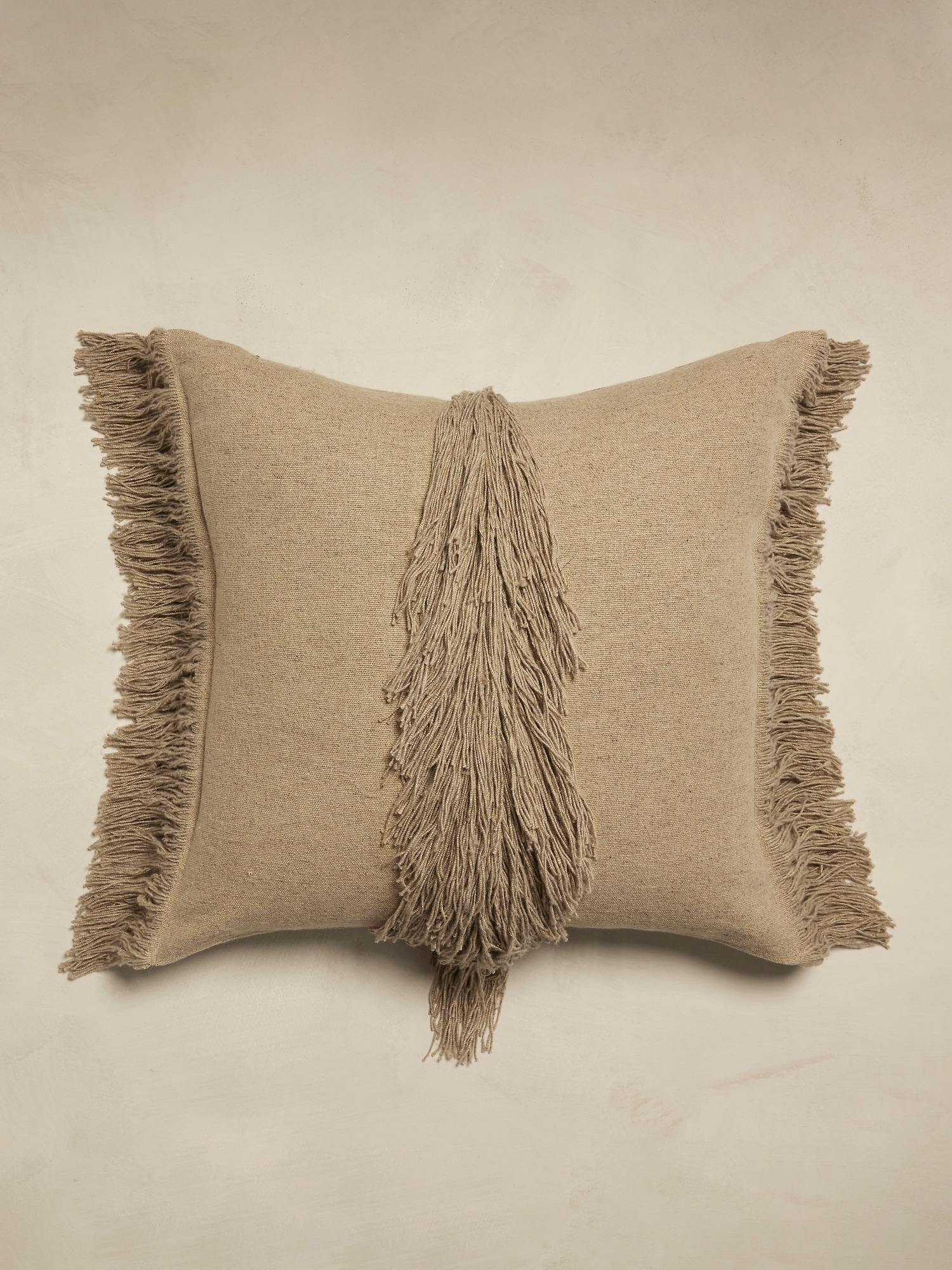 Image number 8 showing, Fringe Linen Pillow