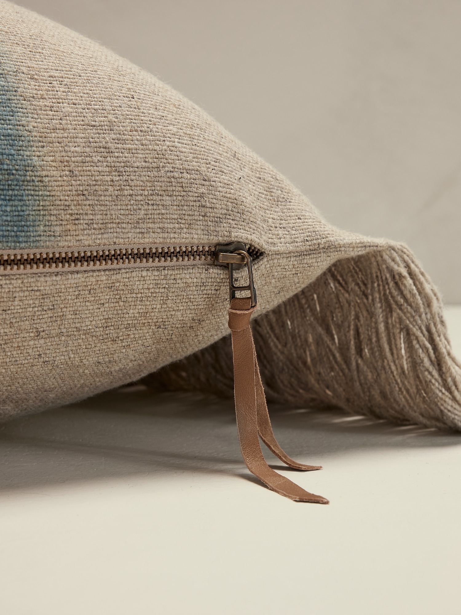 Fringe Linen Pillow