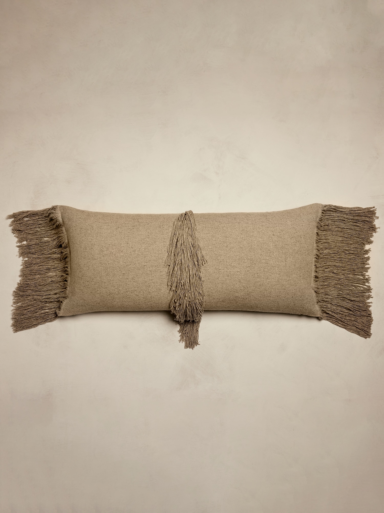 Fringe Linen Pillow