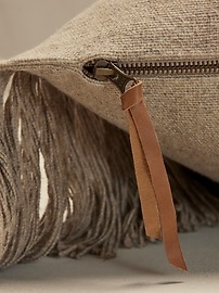Fringe Linen Pillow