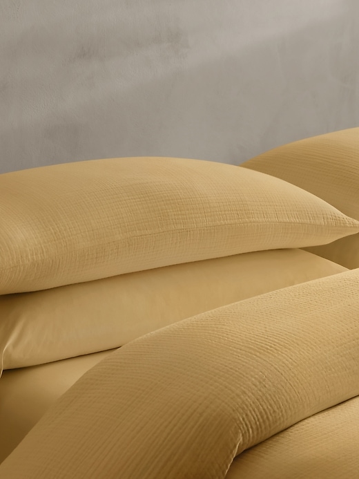 Organic Cotton Gauze Shams