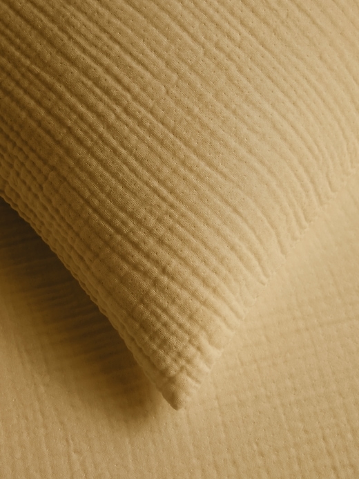 Organic Cotton Gauze Shams