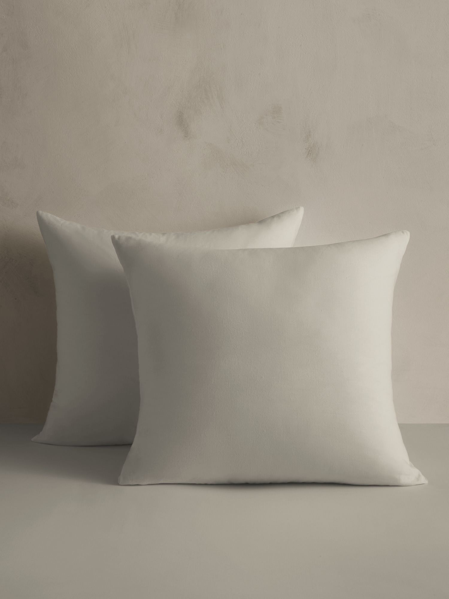 Image number 1 showing, Washed Linen-Cotton Shams