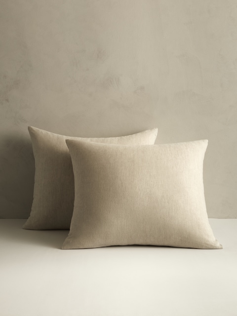 Washed Linen-Cotton Shams