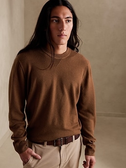 Alto Merino-Cashmere Sweater | Banana Republic