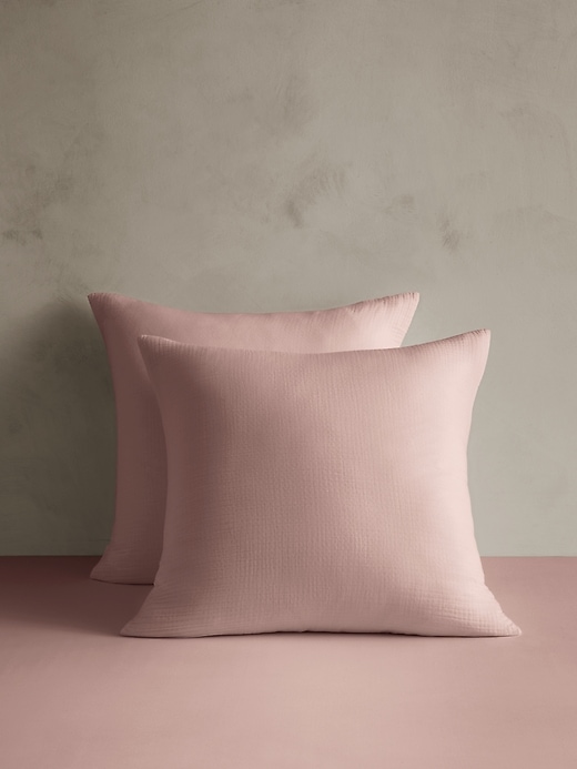 Organic Cotton Gauze Shams