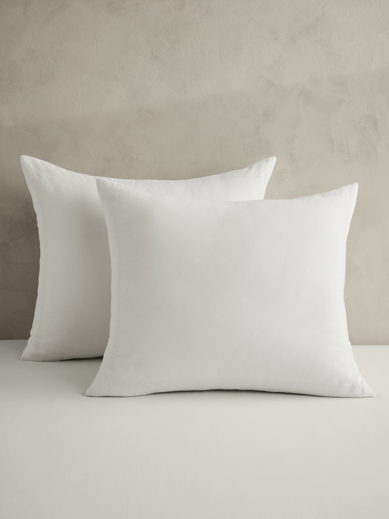 Image number 1 showing, Heirloom Embroidery Shams