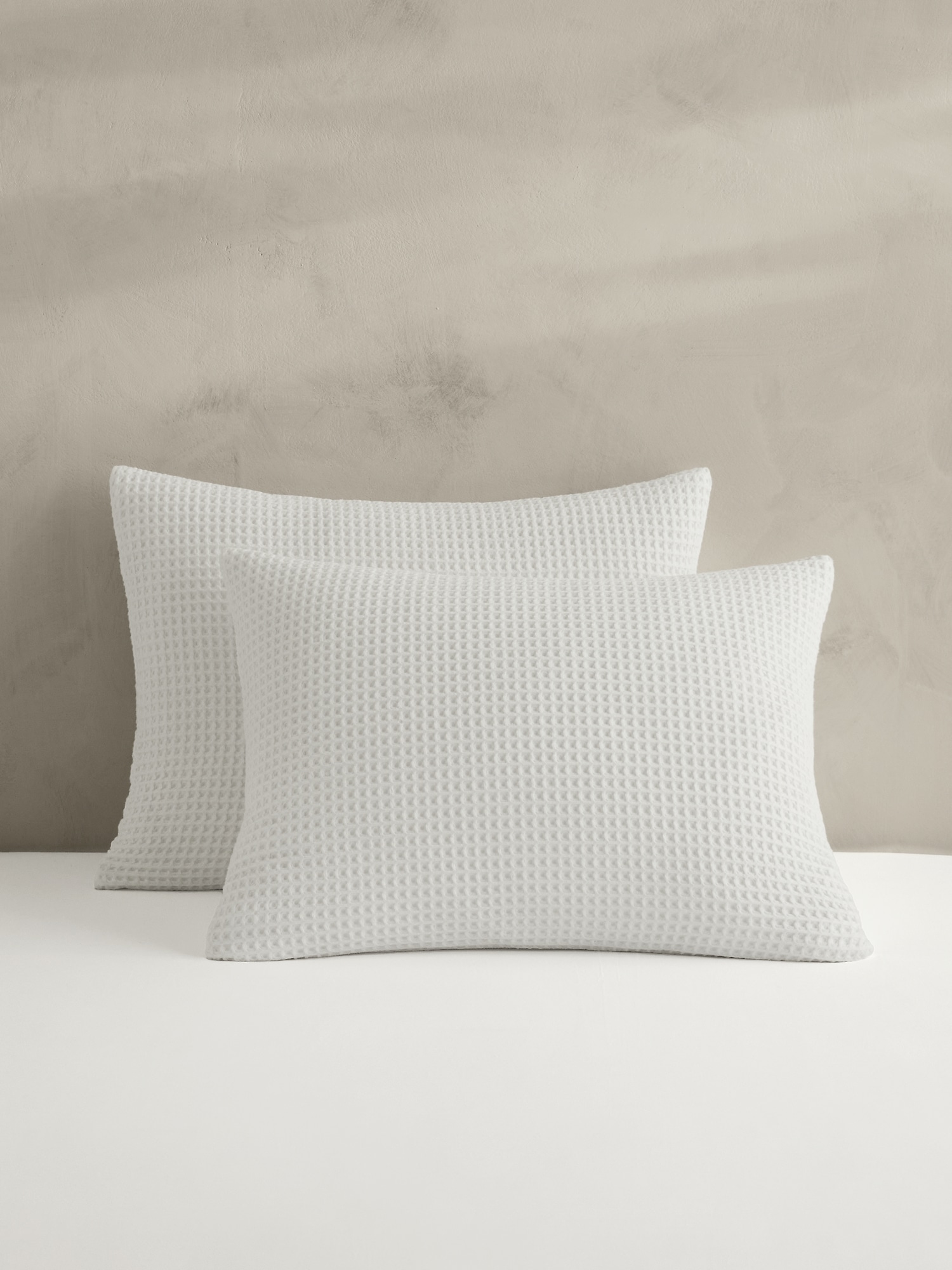 Cotton Waffle-Weave Shams