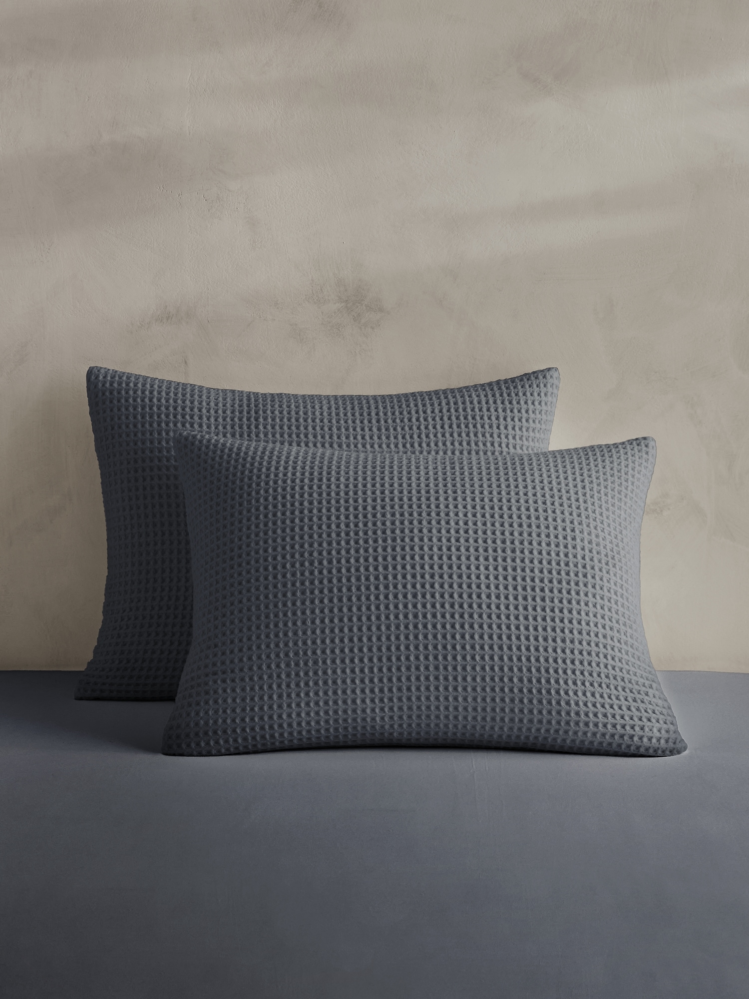 Cotton Waffle-Weave Shams