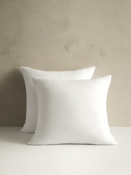 Organic Cotton Gauze Shams