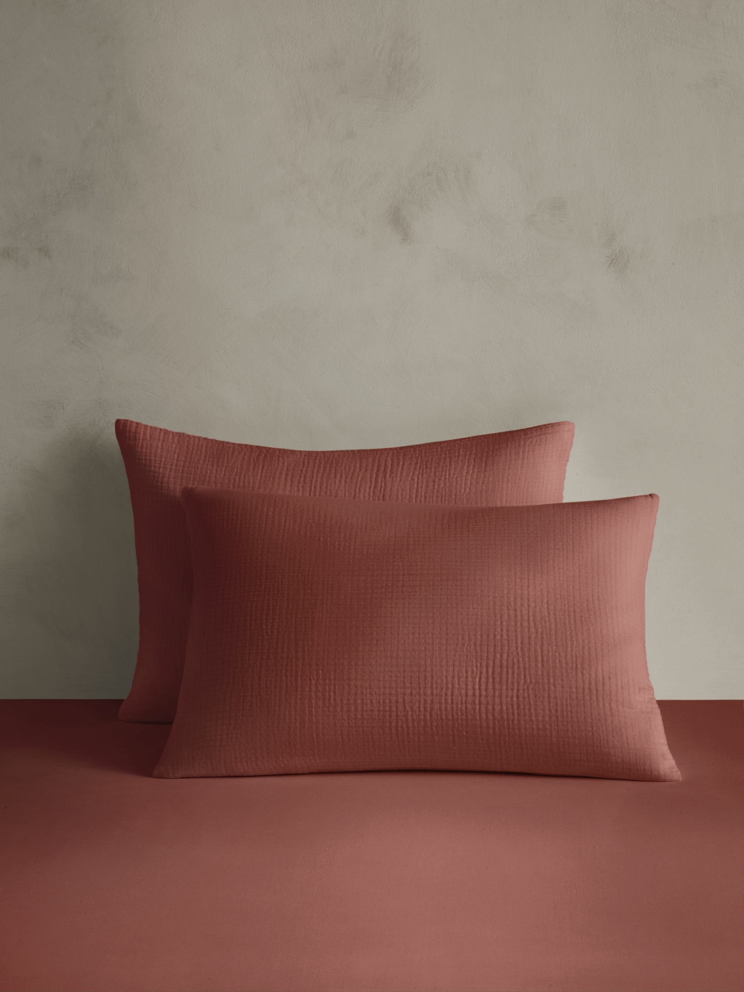 Image number 4 showing, Organic Cotton Gauze Shams