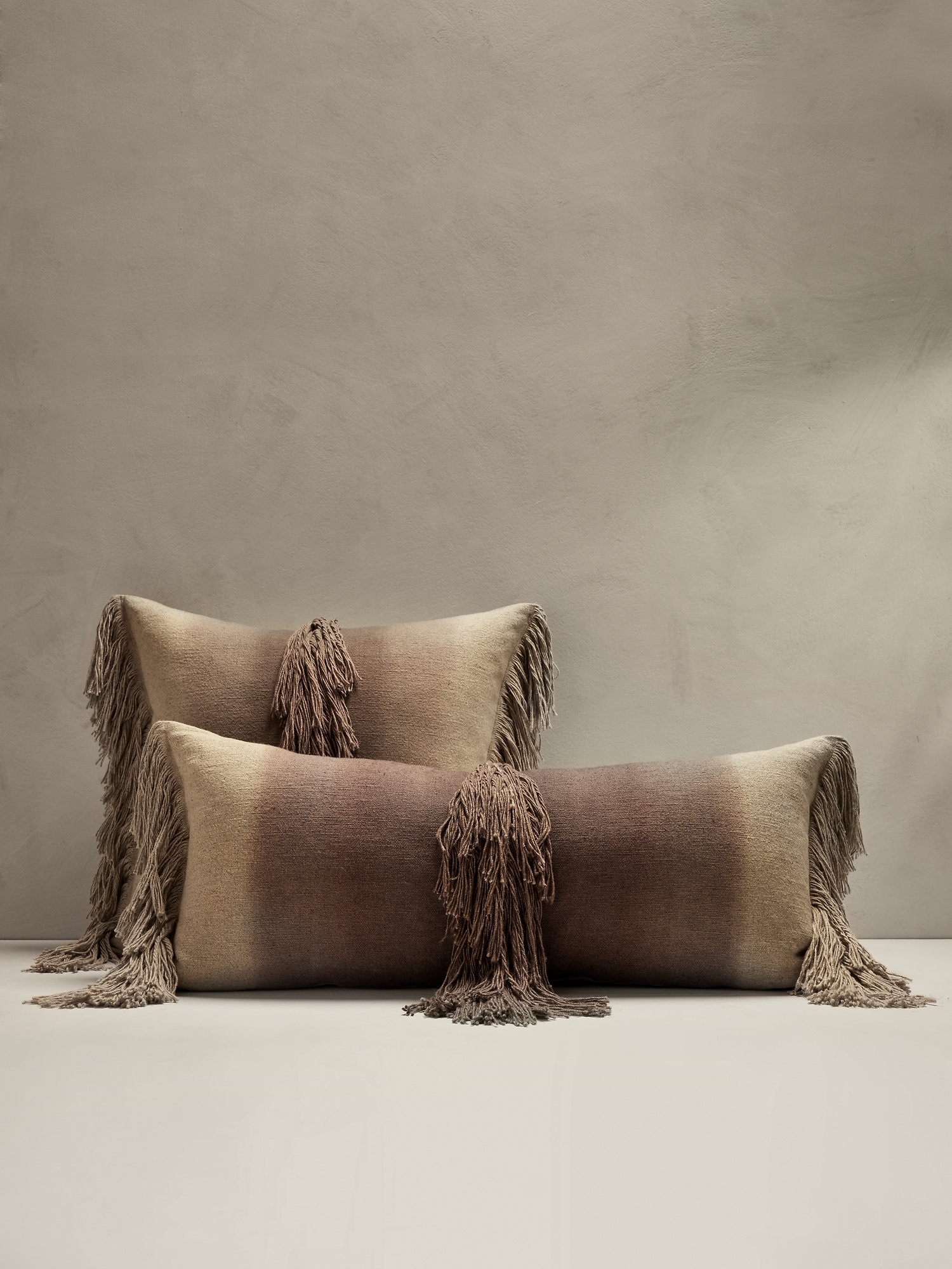 Fringe Linen Pillow