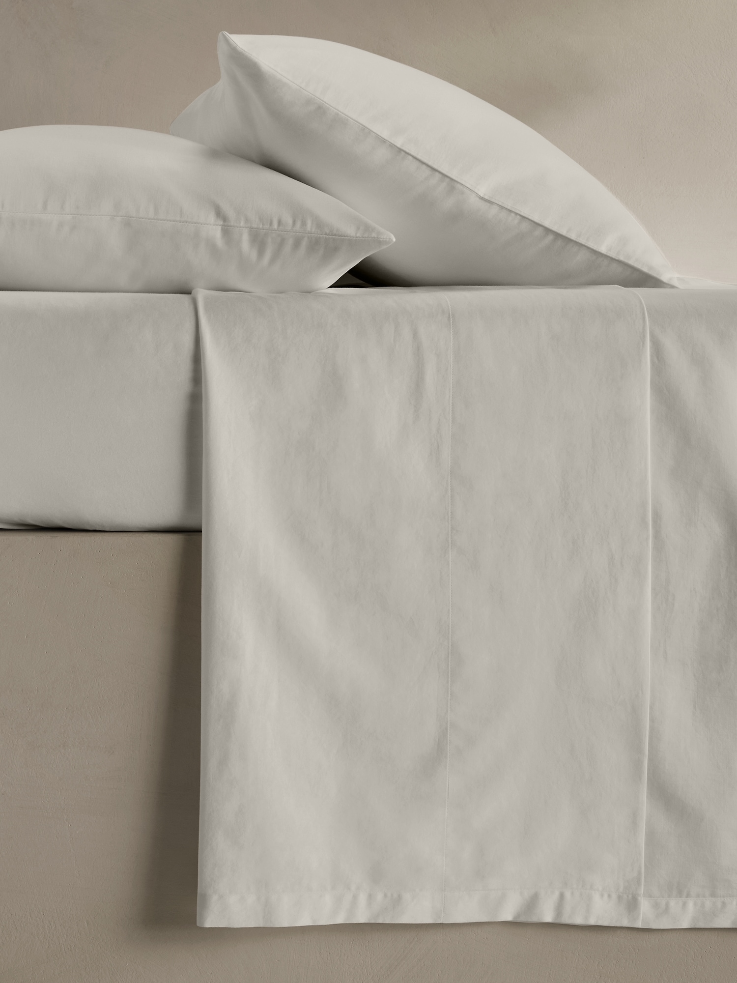 Washed Cotton Sateen Sheet Set